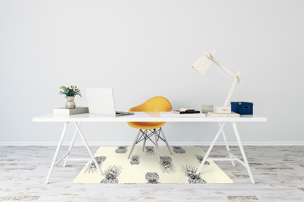 Vloerbeschermer Plastic ananas