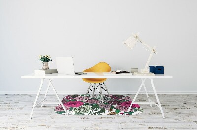 Stoel mat Vintage bloemen