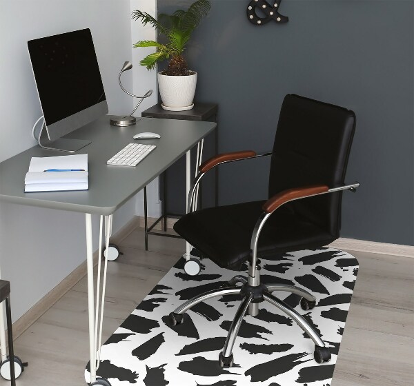 Stoel mat Minimalistisch patroon
