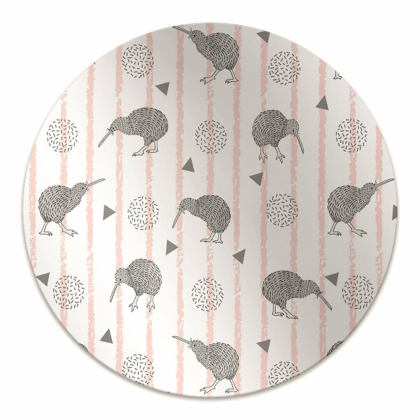 Vloerbeschermer Patroon vogels kiwi