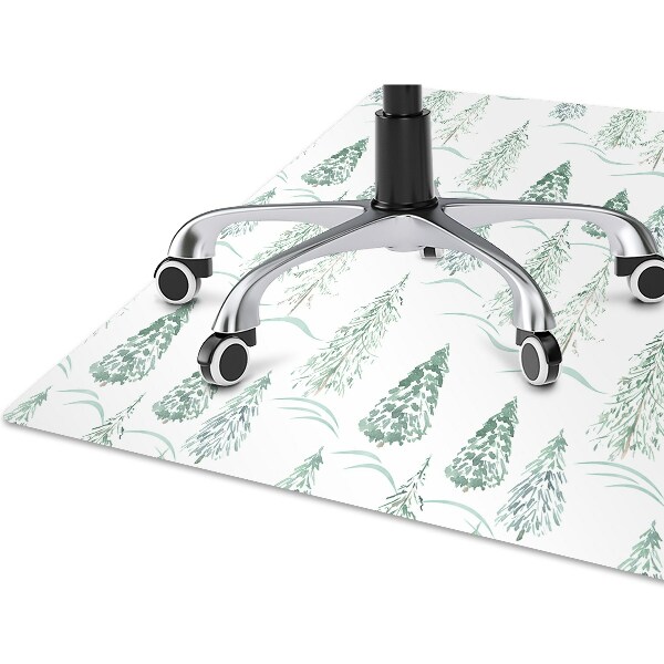 Stoel mat Winter kerstboom