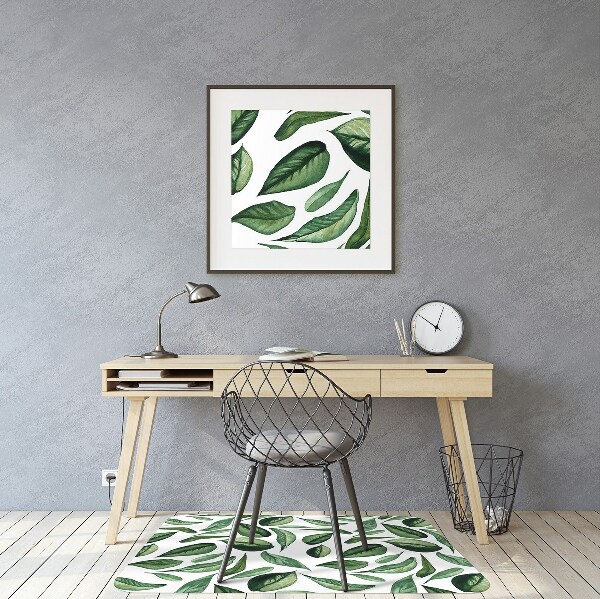 Vloerbeschermer Groene bladeren