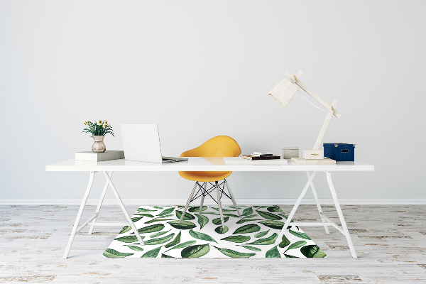 Vloerbeschermer Groene bladeren
