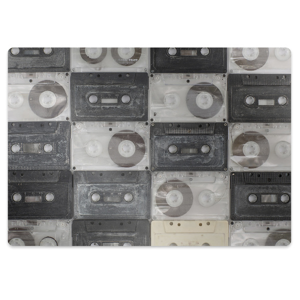 Vloerbeschermer bureaustoel Oude cassettes