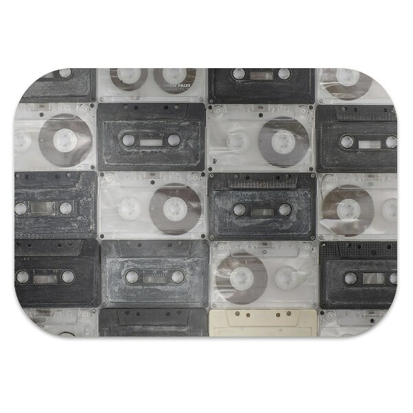Vloerbeschermer bureaustoel Oude cassettes