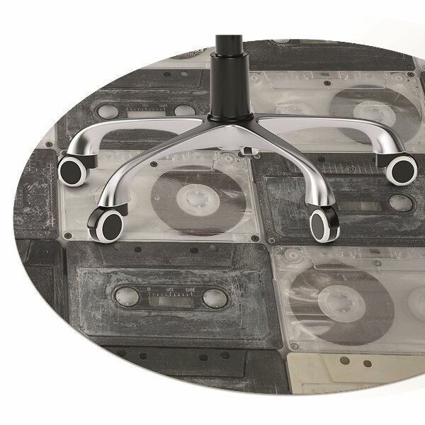 Vloerbeschermer bureaustoel Oude cassettes