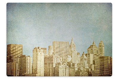 Mótif vloerbeschermer Manhattan wolkenkrabbers