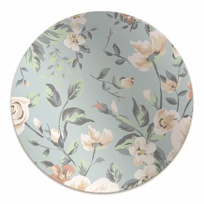 Vloerbeschermer Bloemen vintage stijl