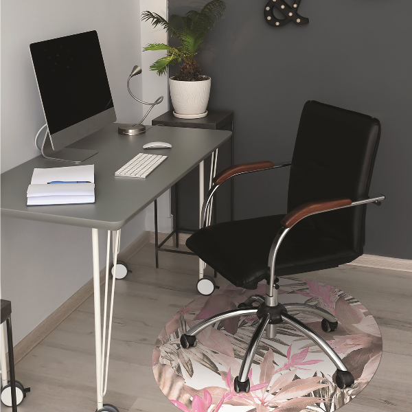 Vloerbeschermer Tropisch roze
