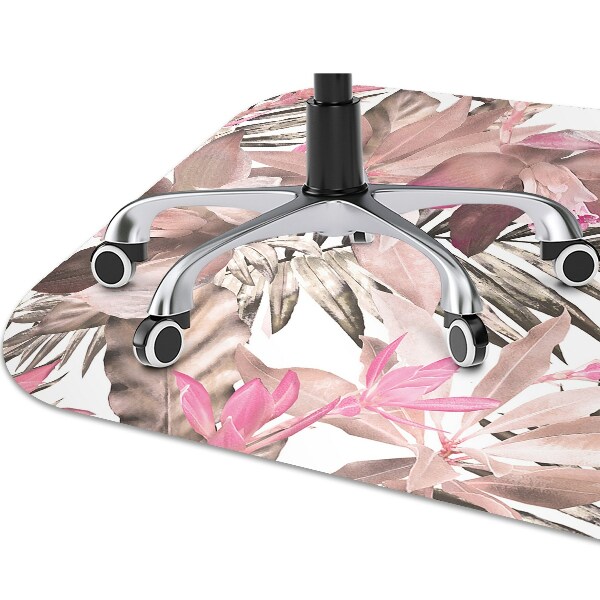 Vloerbeschermer Tropisch roze