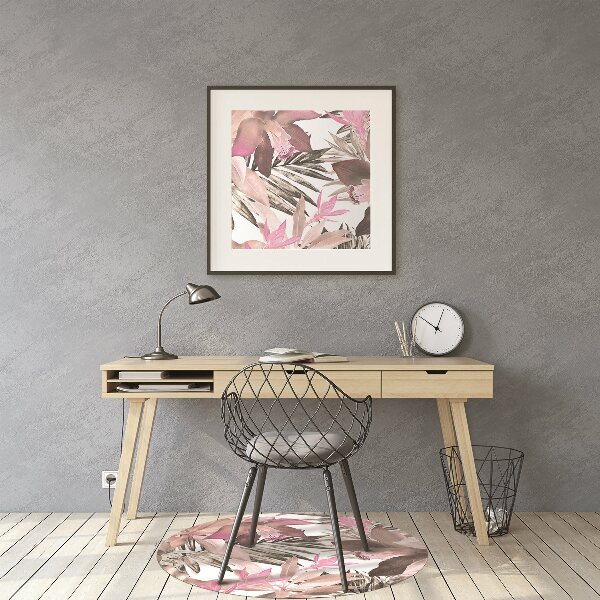 Vloerbeschermer Tropisch roze