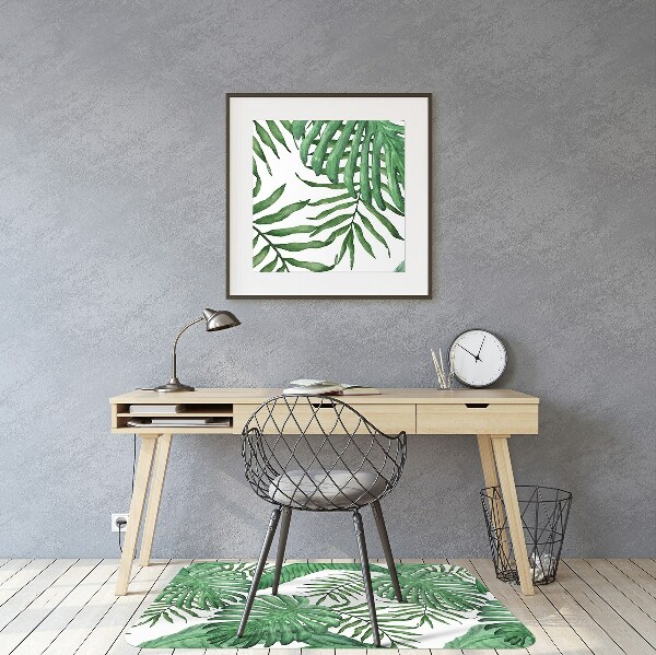 Vloerbeschermer Palm bladeren