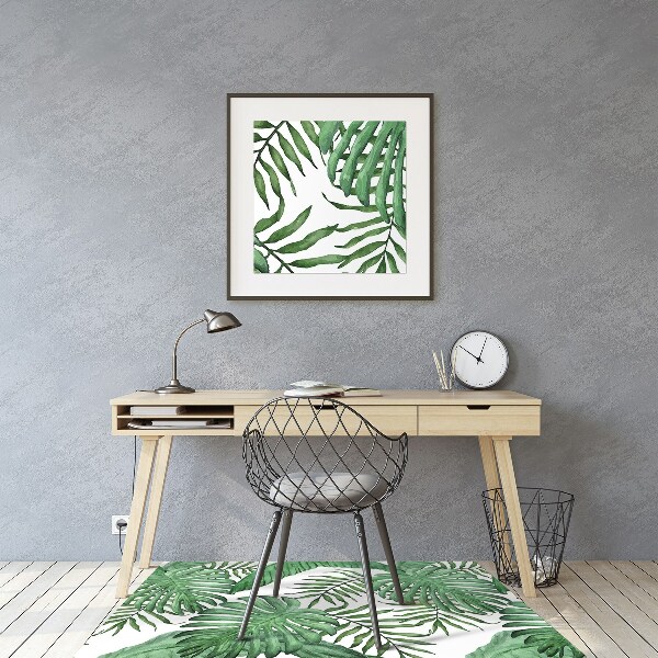 Vloerbeschermer Palm bladeren
