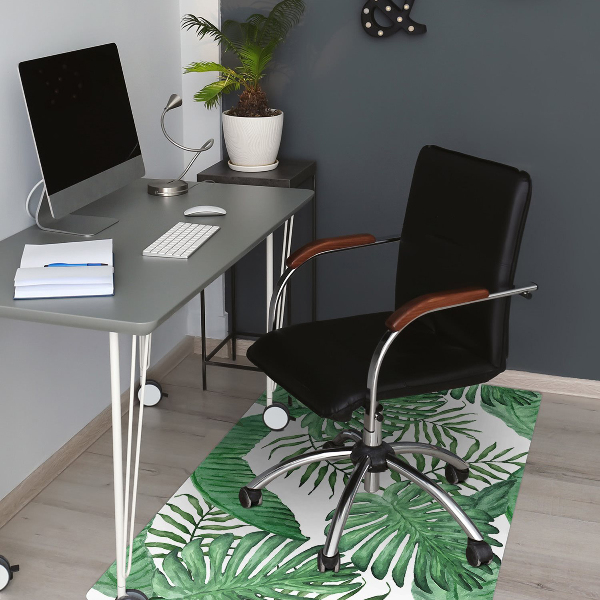 Vloerbeschermer Palm bladeren