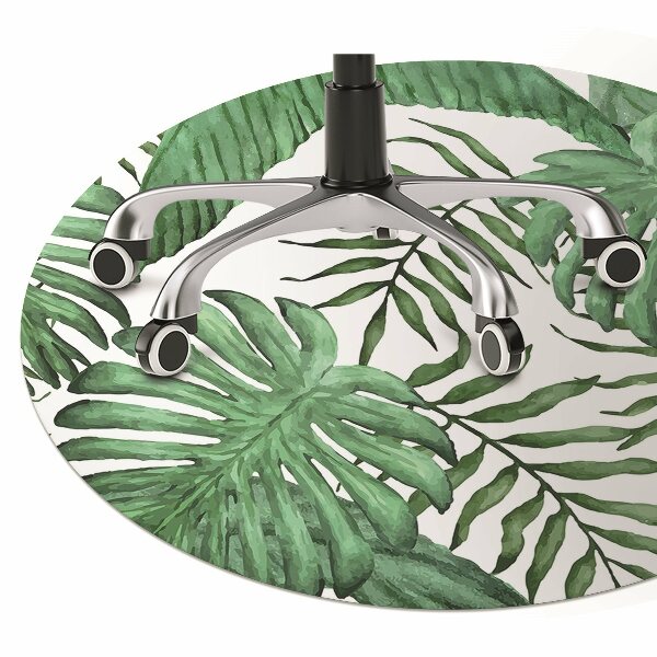 Vloerbeschermer Palm bladeren