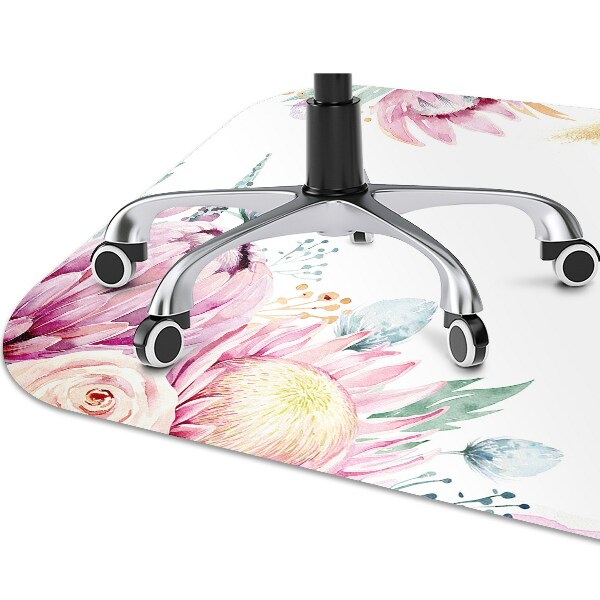 Mótif vloerbeschermer Bloemenframe