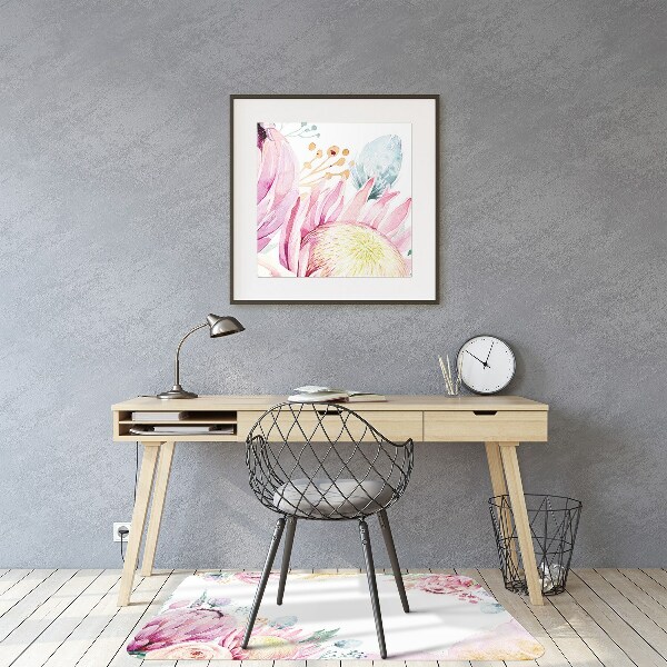 Mótif vloerbeschermer Bloemenframe