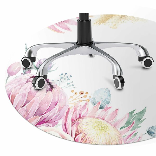 Mótif vloerbeschermer Bloemenframe