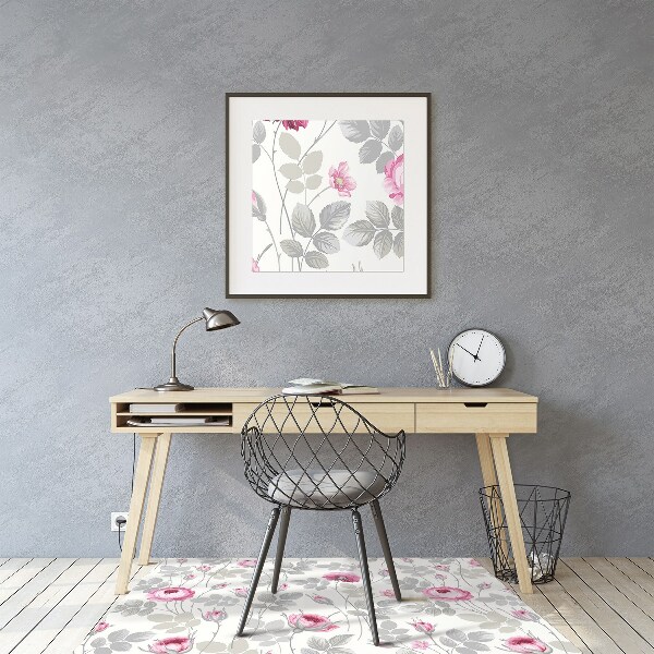 Mótif vloerbeschermer Pastel roses