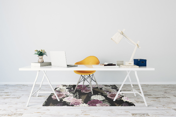 Vloerbeschermer Romantische bloemen