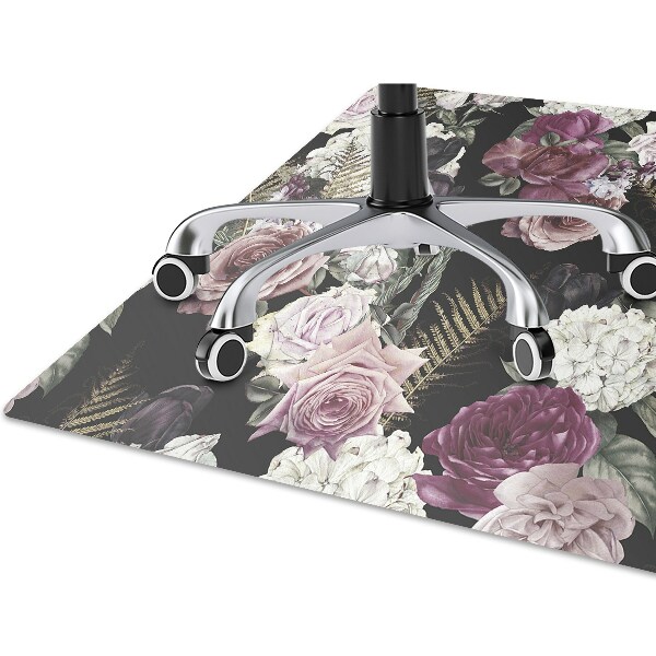 Vloerbeschermer Romantische bloemen