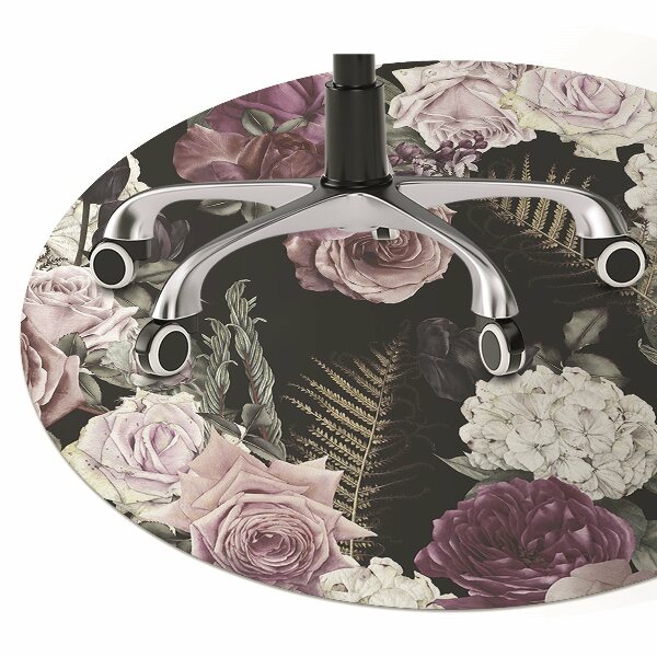 Vloerbeschermer Romantische bloemen
