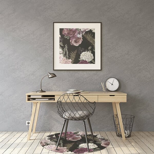 Vloerbeschermer Romantische bloemen