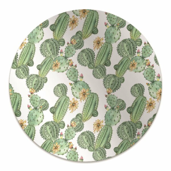 Vloerbeschermer Cacti met bloemen