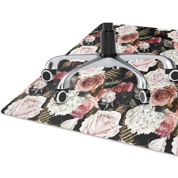 Vloerbeschermer Barokke bloemen