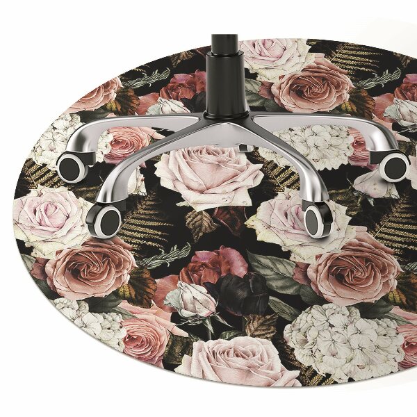 Vloerbeschermer Barokke bloemen