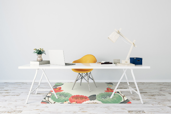 Vloerbeschermer Lente bloemen