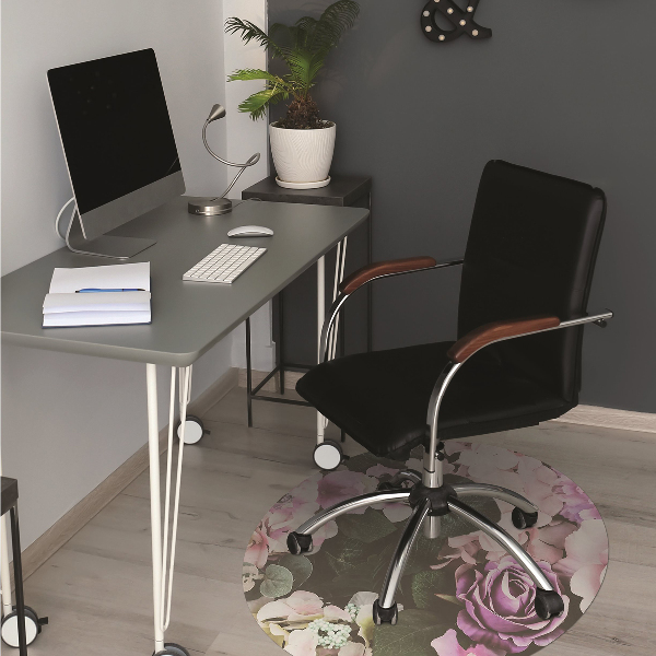 Mótif bureaustoelmat Barokke bloemen