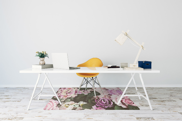 Mótif bureaustoelmat Barokke bloemen