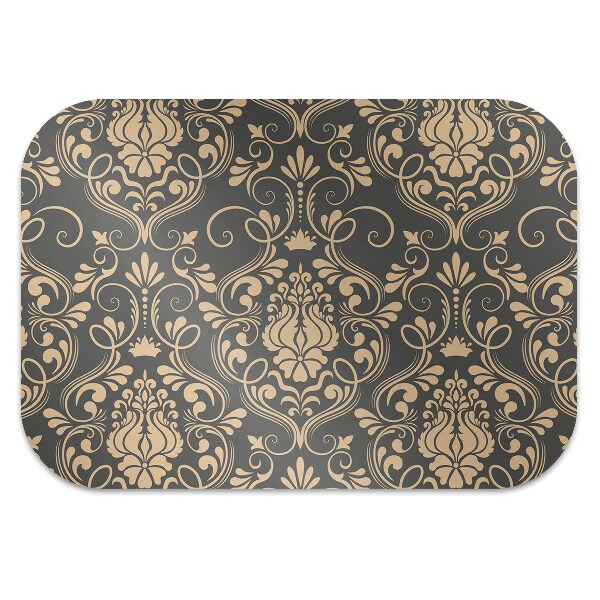 Bureaustoelmat Gouden ornament
