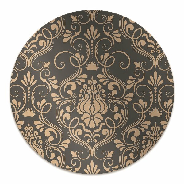 Bureaustoelmat Gouden ornament