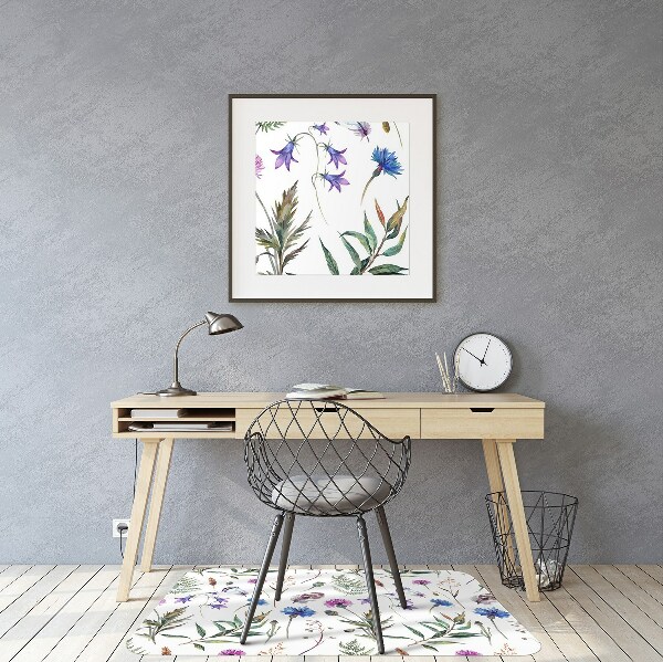 Vloerbeschermer Bloemen van de weide