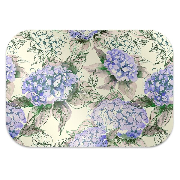 Bureaustoelmat Hortensia