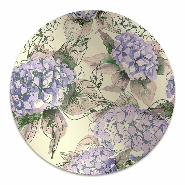 Bureaustoelmat Hortensia