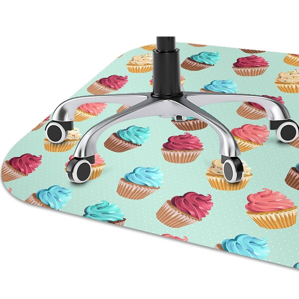 Bureaustoelmat Muffin muffins
