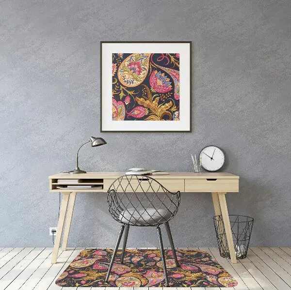 Vloerbeschermer Kleurrijke paisley