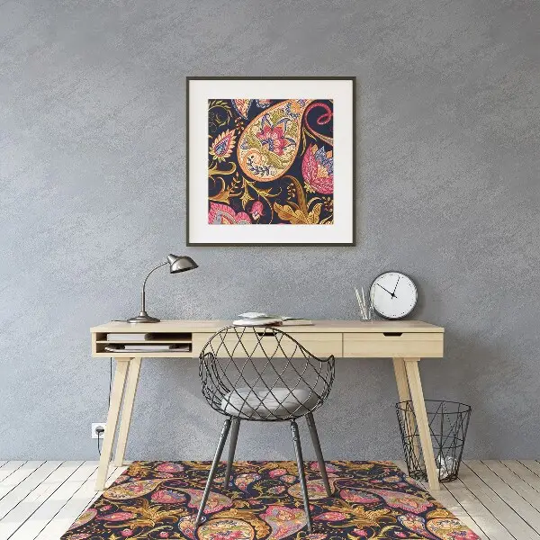 Vloerbeschermer Kleurrijke paisley