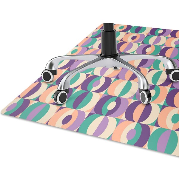 Vloerbeschermer Vierkanten en wielen