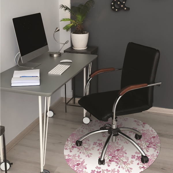 Mótif vloerbeschermer Roze bloemen