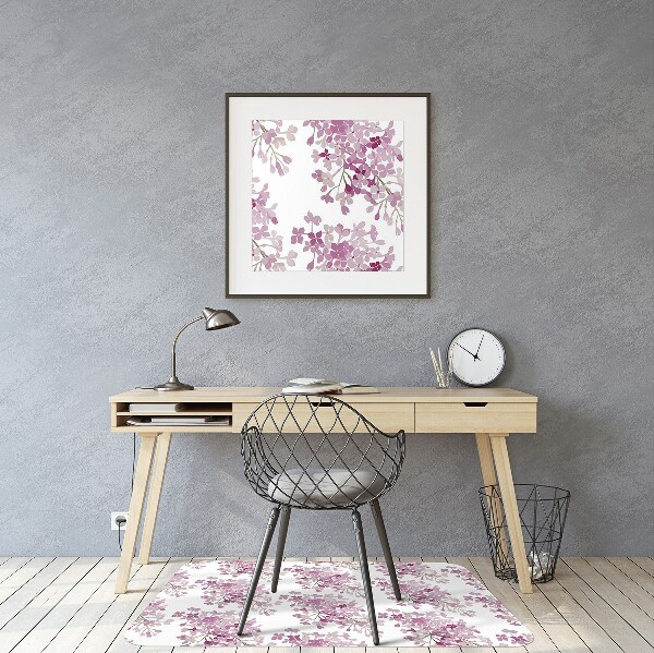 Mótif vloerbeschermer Roze bloemen