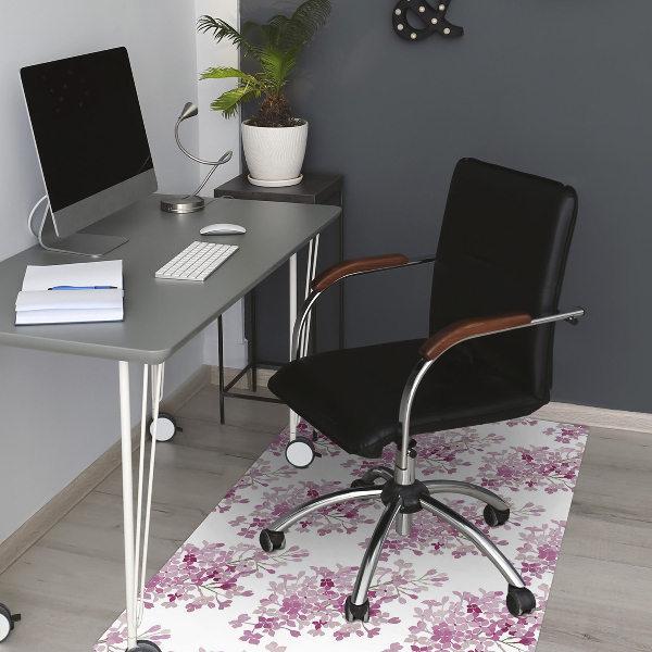 Mótif vloerbeschermer Roze bloemen
