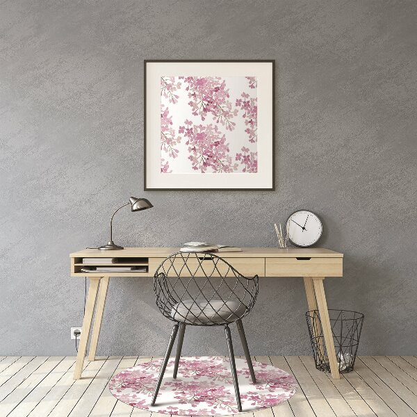 Mótif vloerbeschermer Roze bloemen
