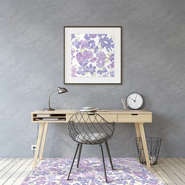 Mótif vloerbeschermer Field of forget -me -notes