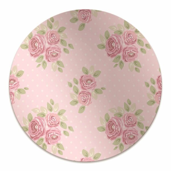 Mótif vloerbeschermer Roze boeket