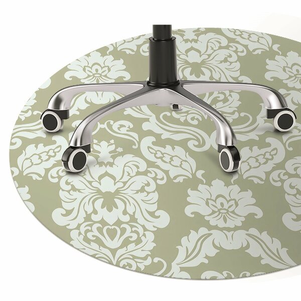 Vloerbeschermer Groen ornament