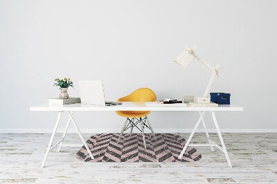 Vloerbeschermer bureaustoel Marmeren loftstijl
